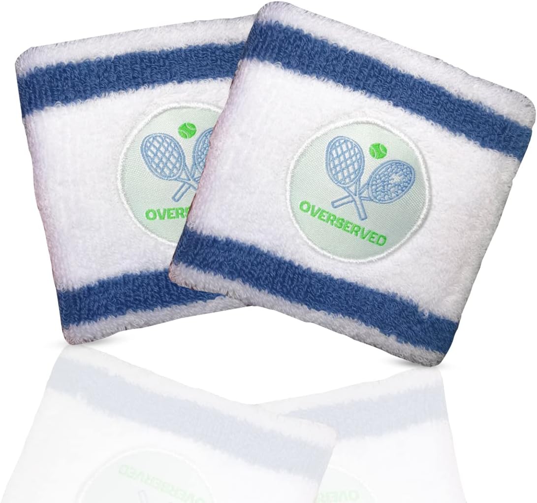 Super Fly Goods Sweatbands Pickleball Golf Tennis Great Gift or for Your Sports or Team Wristband Sports Band Set Including Towel Wrist and Head Sweatbands